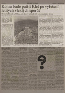 Českobudějovické listy 11.3.1998