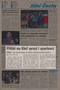 Českobudějovické listy 29.11.1999