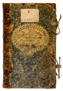 V. návštěvní kniha 1854 – 1858